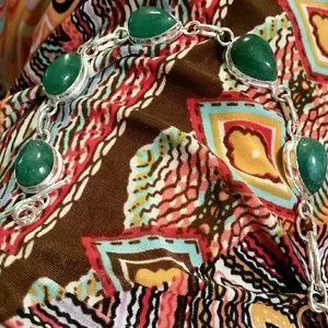 GREEN AVENTURINE GEMSTONE BRACELET